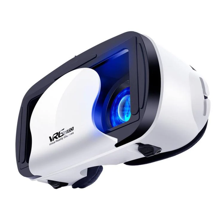 VRG Pro Mobile 3D Virtual Reality Smart VR Goggles, Spec: Blue Light (White) - Image 2