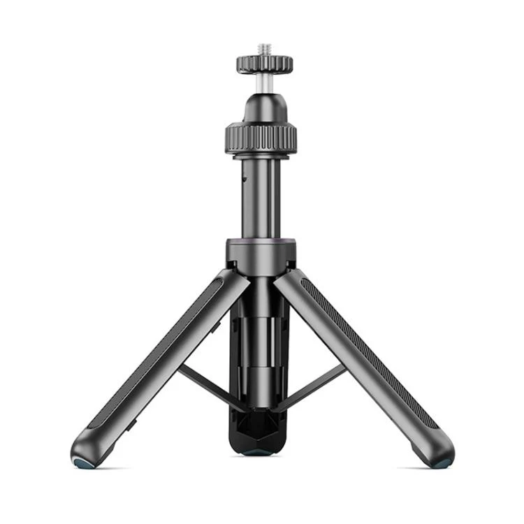 VT-12 Tabletop Tripod Telescopic 1/4 BallHead Selfie Stick for DJI, Insta360, GoPro and Other Action Cameras(Black) - Image 2