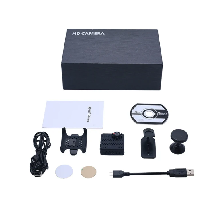 W18 1080P HD WiFi Smart Mini Security Camera, Support 155 Degrees Wide Angle & Motion Detection & Infrared Night Vision & TF Card - Image 6