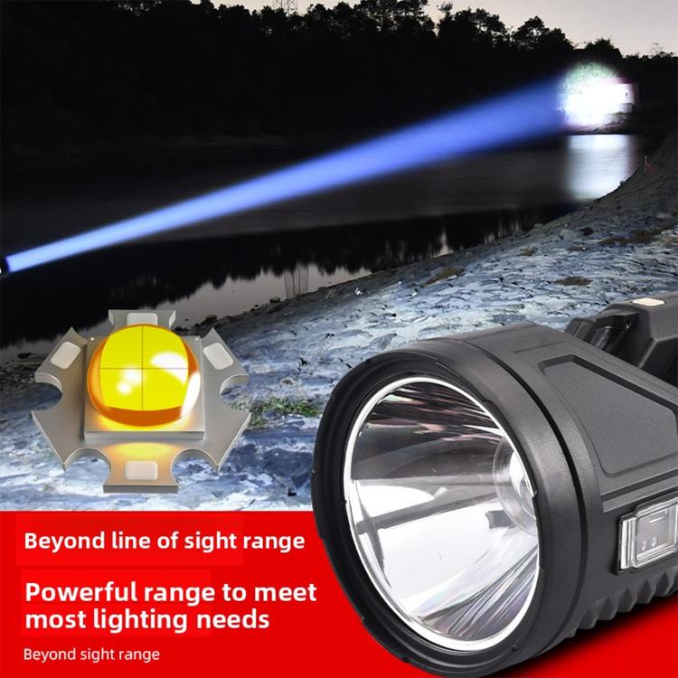 W5161 -1 (Large) P70 Outdoor Strong Light Exploration Multi-functional Lighting LED Flashlight - Image 2