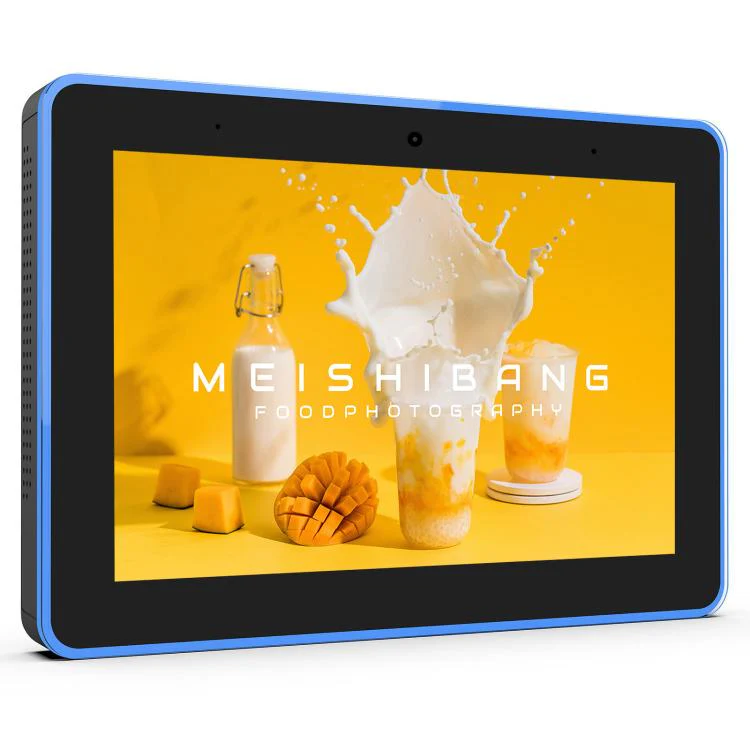 WA8058T 8 inch HD Touch Screen Digital Signage with Light, 2GB+16GB, Android 11 RK3568 Quad Core, Plug:UK Plug(Black) - Image 3