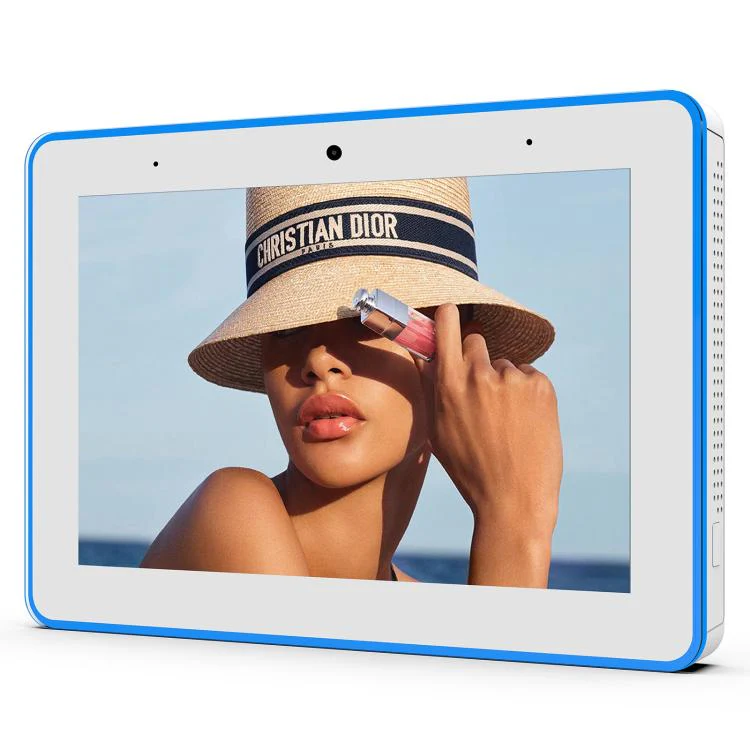 WA8059T 8 inch HD Touch Screen Digital Signage with LED, 4GB+32GB, Android 14 RK3576S Octa Core, Plug:UK Plug(White) - Image 3