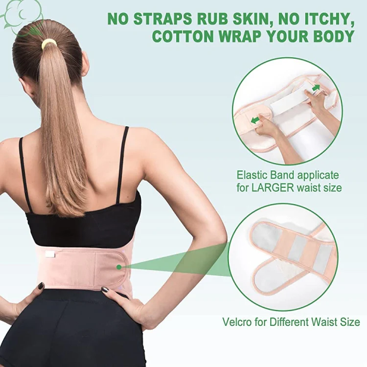 Waist+Neck Support Leak-proof Care Aid Package Sleep Conditioning Aids(White) - Image 5