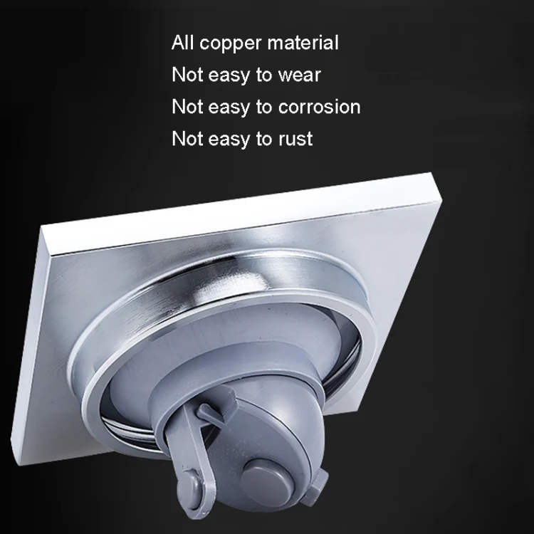 Washing Machine Using Full Copper Floor Drain(K6054 Nickel Brush+Plastic Single Bend+Straight Row) - Image 6