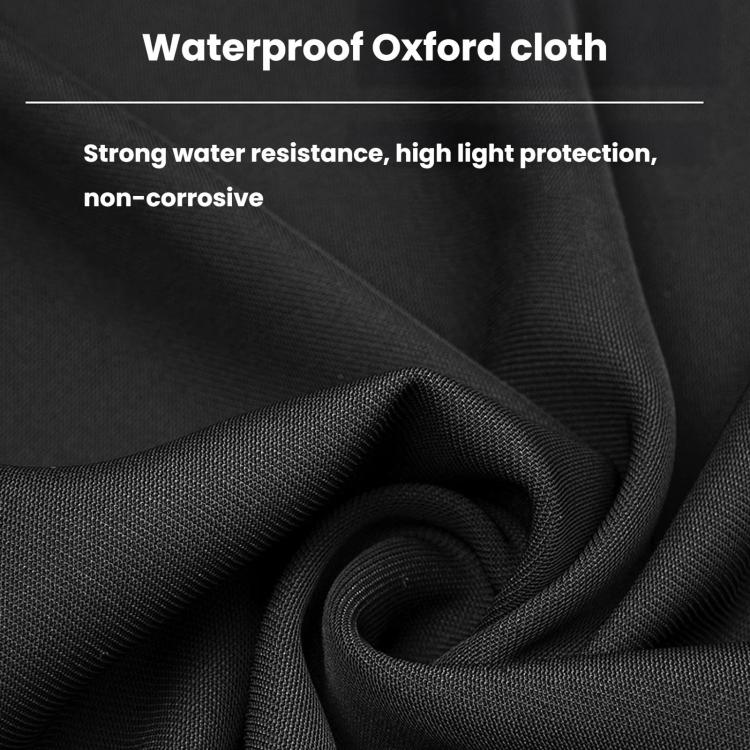 Waterproof Oxford Fabric Truck Tailgate Sun Cover Vehicle Rear Door Sun Shade, Spec: Large With Clip - Image 7