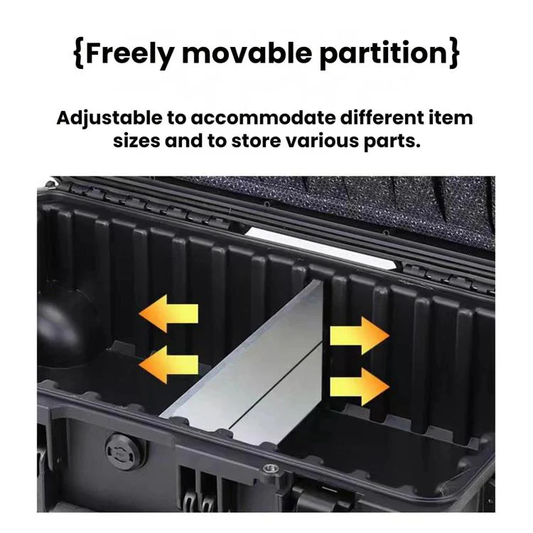 Waterproof Shockproof Portable Electrical Repair Toolbox, Color: Small Green - Image 3