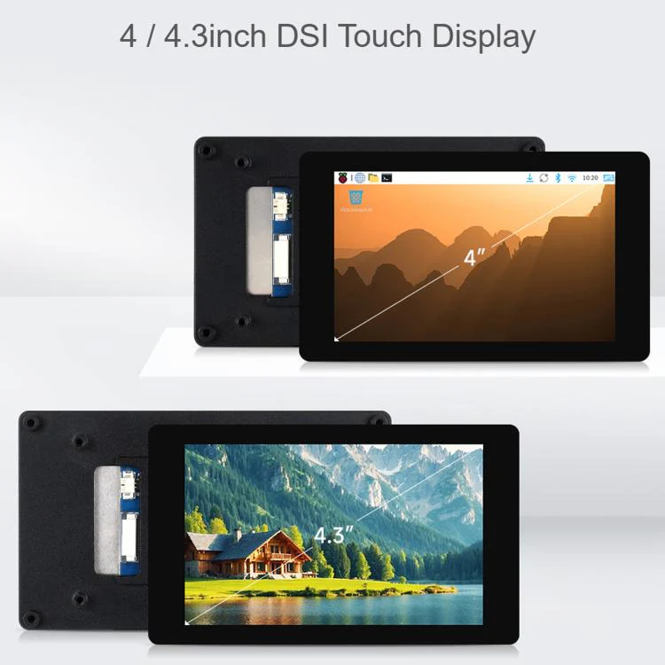 Waveshare 4.3inch DSI Capacitive Touch Display 480 × 800 Resolution, IPS Display Panel - Image 2