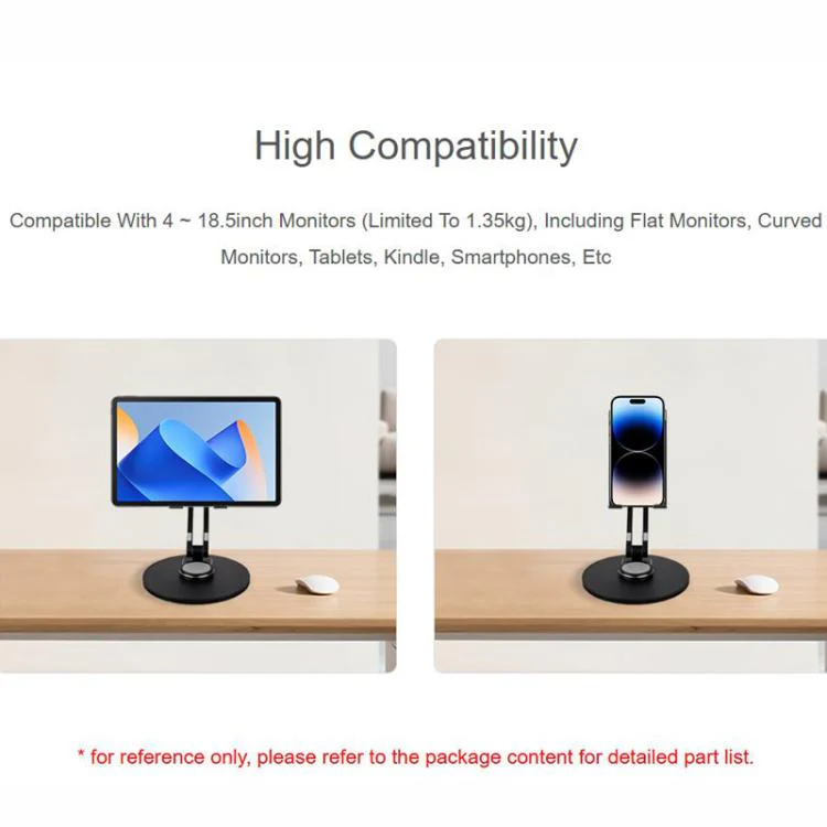 WAVESHARE Portable Monitor Adjustable Stand, Compatible with 4-18.5 inch Monitors - Image 2