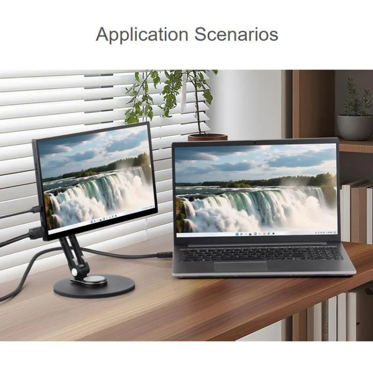 WAVESHARE Portable Monitor Magnetic Adjustable Stand, Compatible With 4-18.5 inch Monitors - Image 9