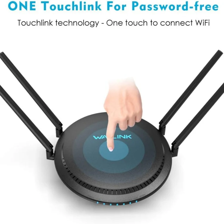 WAVLINK WN531P3 WAN / LAN Port Signal Booster Wireless Repeater AC1200 Wireless Routers, Plug:EU Plug - Image 2