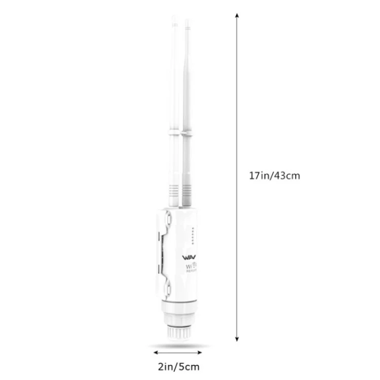WAVLINK WN570HN2 With PoE Powered WAN/ AP / Repeater Mode 300Mbps Outdoor Router, Plug:US Plug - Image 5