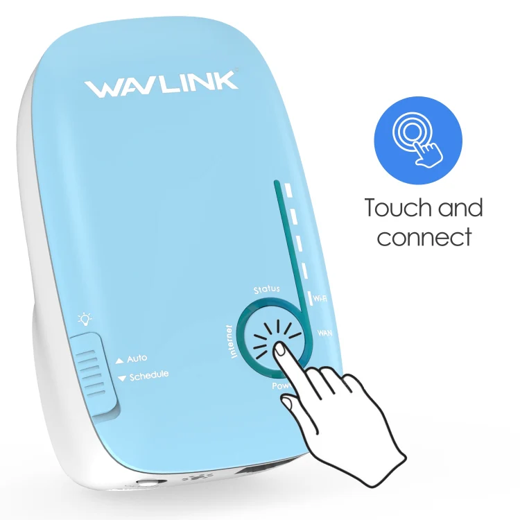 WAVLINK WN576K2 AC1200 Household WiFi Router Network Extender Dual Band Wireless Repeater, Plug:US Plug (White) - Image 2