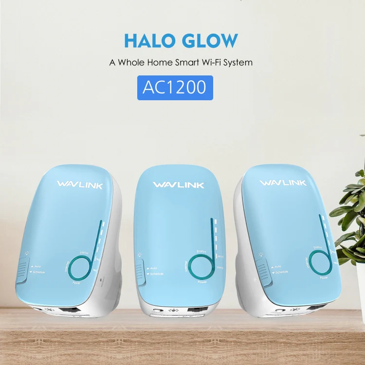 WAVLINK WS-WN576A2 AC750 Household WiFi Router Network Extender Dual Band Wireless Repeater, Plug:UK Plug - Image 3