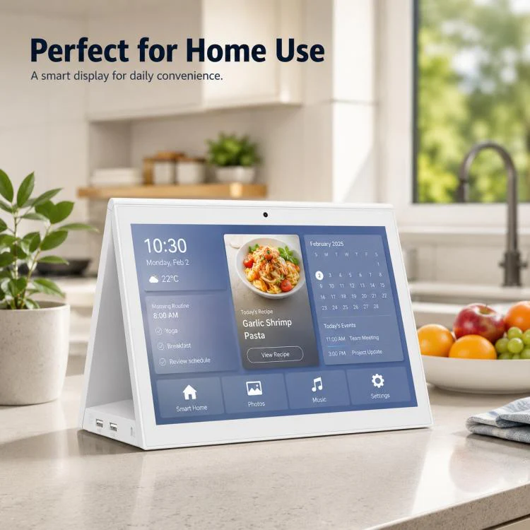 WD1028T 10.1 inch HD Dual Touch Screen Digital Signage, 2GB+16GB, Android 11 RK3568 Quad Core, Plug:US Plug(White) - Image 11