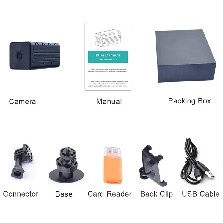 WD9 1080P WiFi Network Remote Monitoring Camera, Support Motion Detection / Infrared Night Vision / Two-way Voice Intercom - Image 6