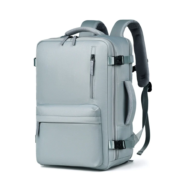 WEIXIER B723 Large Capacity Travel Backpack Simple Computer Bag(Light Blue)