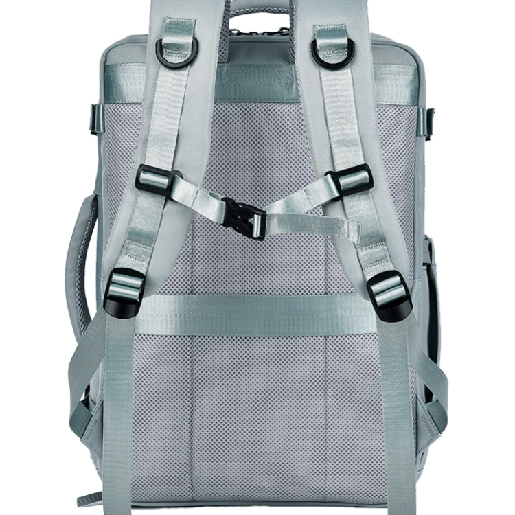 WEIXIER B723 Large Capacity Travel Backpack Simple Computer Bag(Light Blue) - Image 4