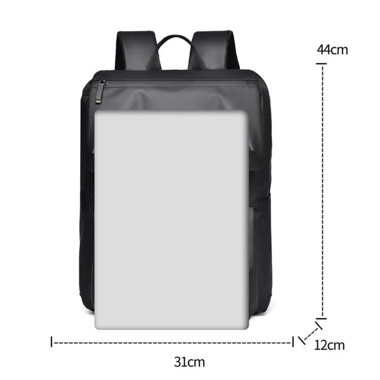 WEIXIER WD2625 Large Capacity Minimalist Waterproof Men Backpack Business Laptop Ba(Blue) - Image 4