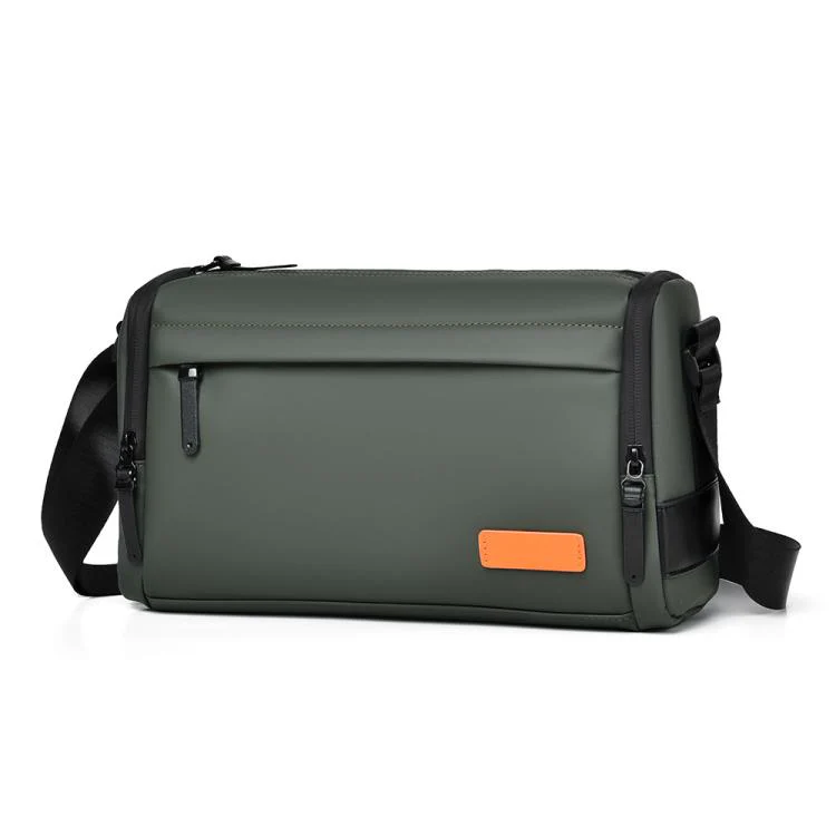 WEIXIER WD5624 Men Small Crossbody Bag Lightweight Messenger Bag with Multi-Pocket Design Waterproof & Anti-Scratch Shoulder Bag(Green)