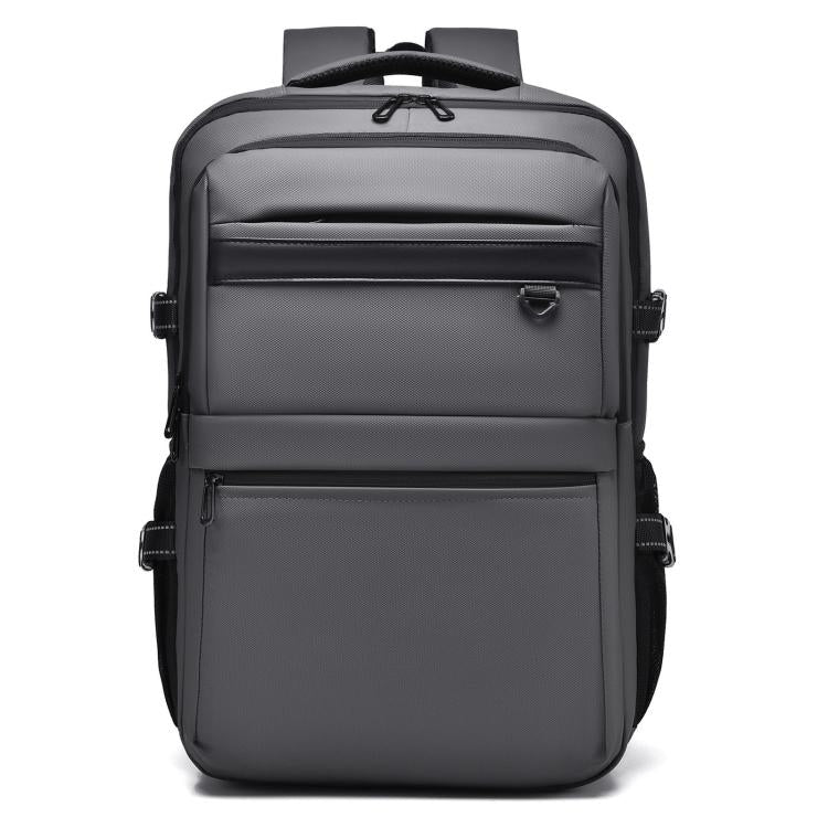 WEIXIRE B929 Men Business Backpack for Short Trips Lightweight Large-Capacity Laptop Bag(Gray)