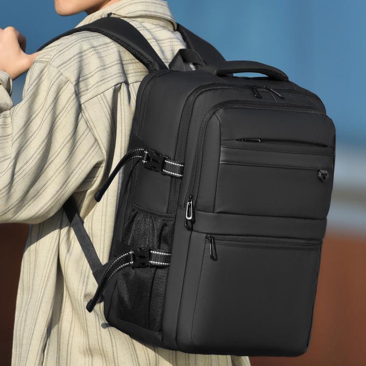 WEIXIRE B929 Men Business Backpack for Short Trips Lightweight Large-Capacity Laptop Bag(Gray) - Image 10