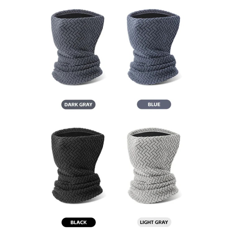 WEST BIKING Winter Fleece Thickened Windproof Warm Cycling Mask(Black) - Image 2