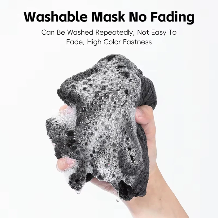 WEST BIKING Winter Fleece Thickened Windproof Warm Cycling Mask(Light Gray) - Image 6
