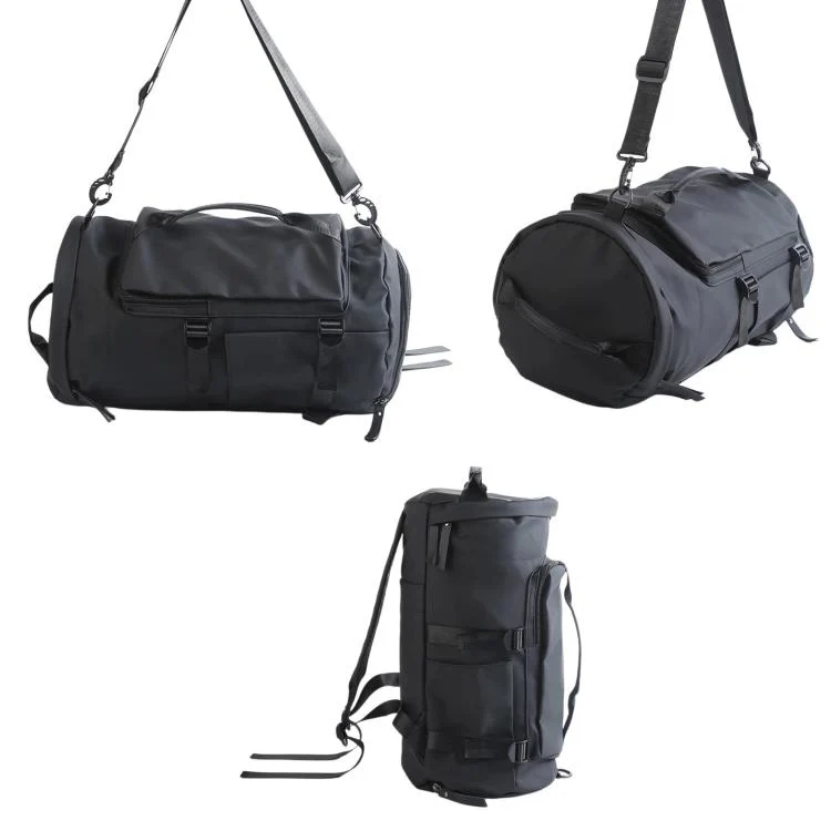 Wet & Dry Separation Travel Bag, Portable Large Capacity Handbag With Shoulder & Hand Carry Design(Grey) - Image 6