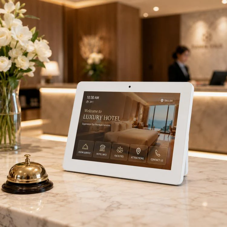 WF1036T 10.1 inch HD Touch Screen Digital Signage, 2GB+16GB, Android 11 RK3566 Quad Core, Plug:UK Plug(White) - Image 13