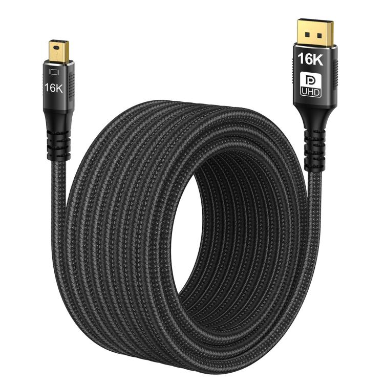 WG233 Mini DP to DP1.4 16K HD Video Adapter Cable, Length:2m(Black) - Image 2