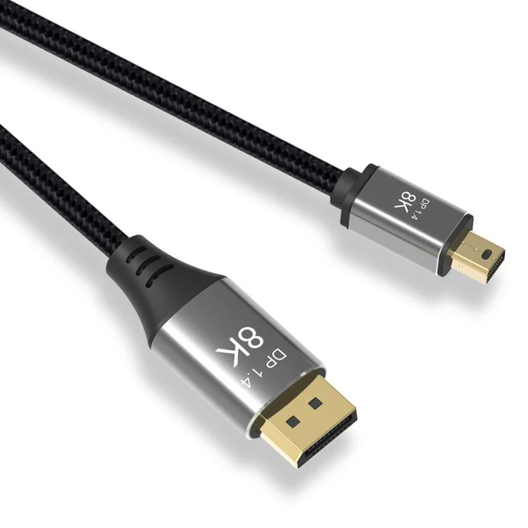 WG233 Mini DP to DP1.4 8K HD Video Adapter Cable, Length:1m(Black) - Image 2