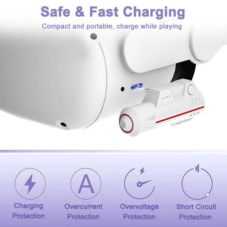 WG30 5000mAh Power Bank VR Headsets Accessory, Model:A9 For Meta Quest 2 / 3 / 3S - Image 5