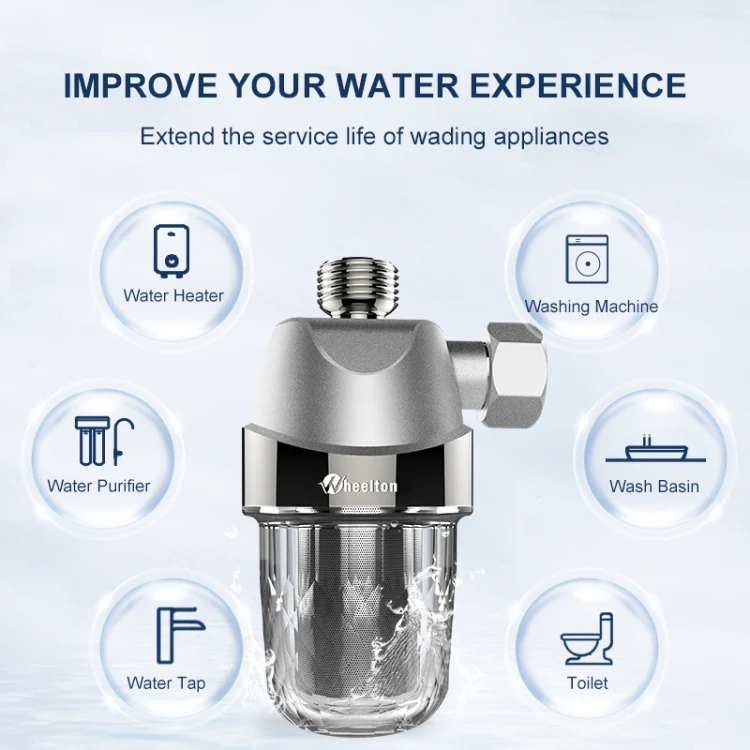 WHEELTON WHT-P003 Home Water Purifier Toilet Front Decomposition Limescale Filter - Image 3