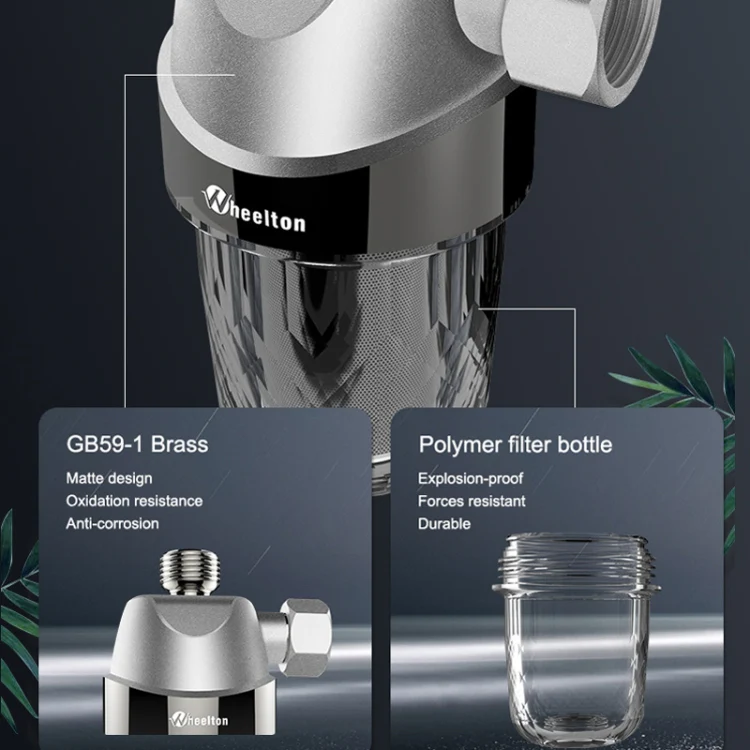 WHEELTON WHT-P003 Home Water Purifier Toilet Front Decomposition Limescale Filter - Image 7