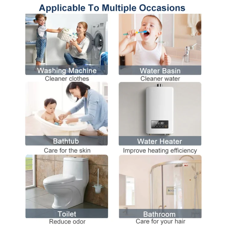 WHEELTON WHT-P003 Home Water Purifier Toilet Front Decomposition Limescale Filter - Image 9