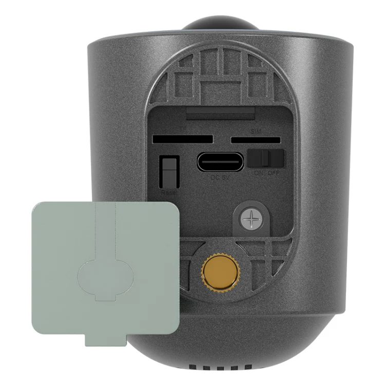 WiFi Tuya Smart Version HD Low Power Consumption Battery Camera, EU Plug, Memory Card:32GB(Grey) - Image 4