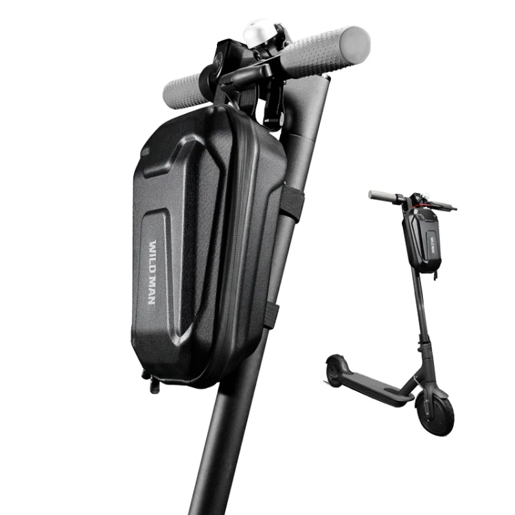 WILD MAN TS8 EVA Hard Shell Scooter Head Bag, Size: L(Black) - Image 2