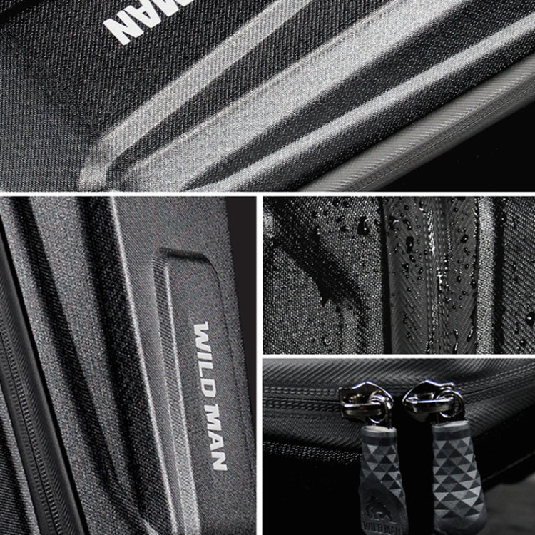 WILD MAN TS8 EVA Hard Shell Scooter Head Bag, Size: L(Black) - Image 7