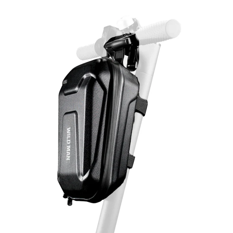 WILD MAN TS8 EVA Hard Shell Scooter Head Bag, Size: S(Black)