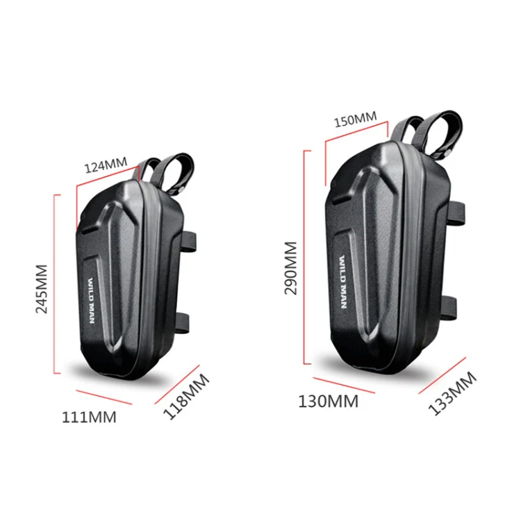 WILD MAN TS8 EVA Hard Shell Scooter Head Bag, Size: S(Black) - Image 3