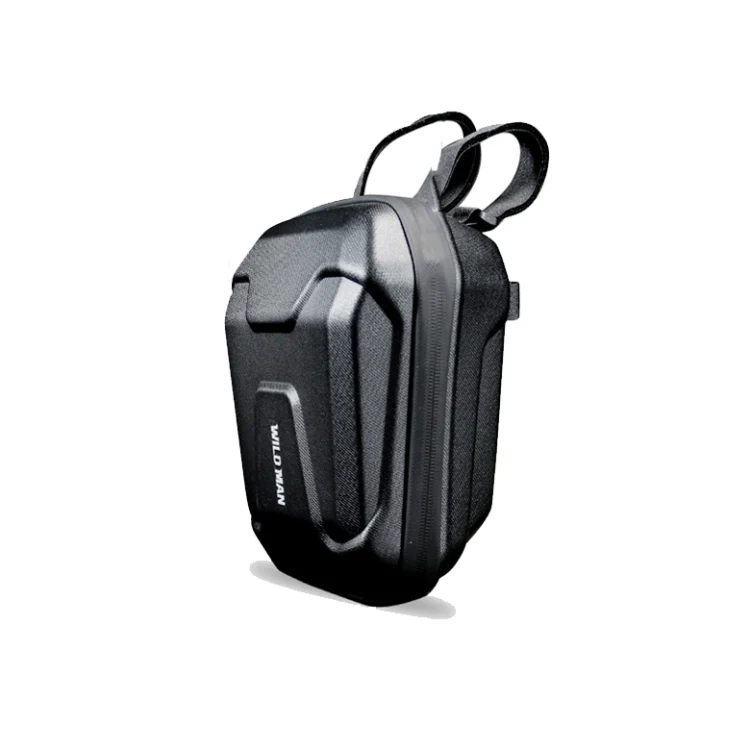 Wild Man Ts9 For Scooter / Bicycle Universal Waterproof Pu + Eva Hard Shell Front Bag with Reflective Warning, Capacity: 2.5l - Image 2
