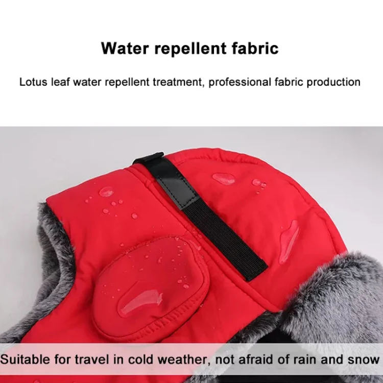 Winter Keep Warm Hat Outdoor Anti-Chilled Waterproof And Velvet Thickened Ski Hat, Size: L 58-60cm(Caramel Color) - Image 4