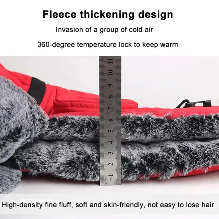 Winter Keep Warm Hat Outdoor Anti-Chilled Waterproof And Velvet Thickened Ski Hat, Size: L 58-60cm(Caramel Color) - Image 7