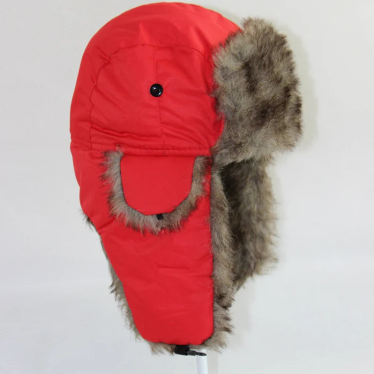 Winter Waterproof Warm Hat Outdoor Ear Protection Hat Ski Cap(Gray) - Image 5