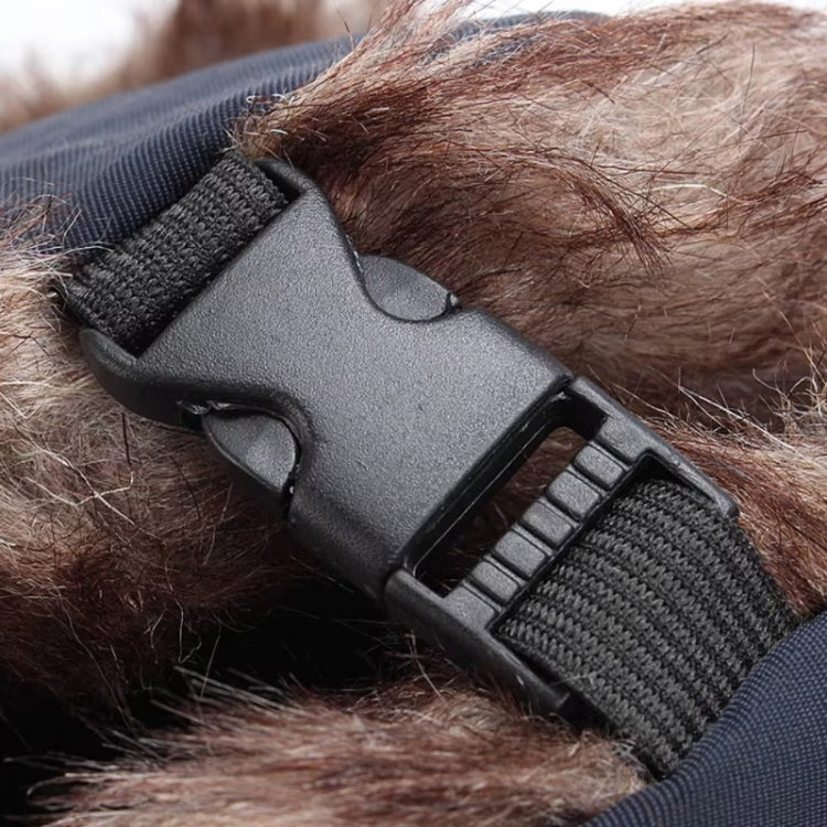 Winter Waterproof Warm Hat Outdoor Ear Protection Hat Ski Cap(Gray) - Image 7