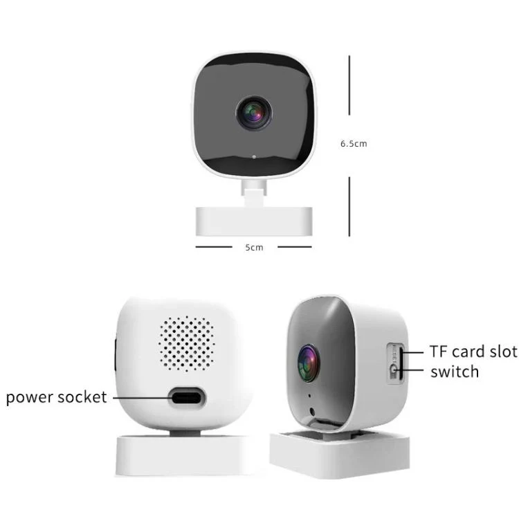 Wireless WiFi Smart High-Definition Wide-Angle Surveillance Camera, Specification:30W Pixels(White) - Image 4