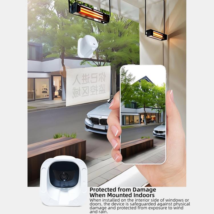 Wireless WiFi Smart High-Definition Wide-Angle Surveillance Camera, Specification:30W Pixels(White) - Image 8