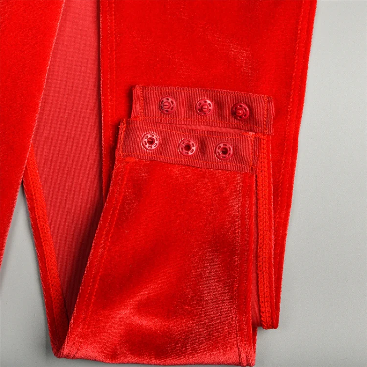 Women Christmas Sexy Lingerie Backless One-piece Bowknot Pajamas ?, Size: XL(Red) - Image 7