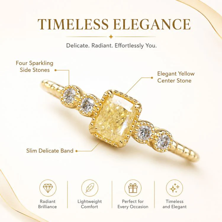 Women Geometric Square Inlaid Cubic Zirconia Ring, Size:No.7 - Image 3