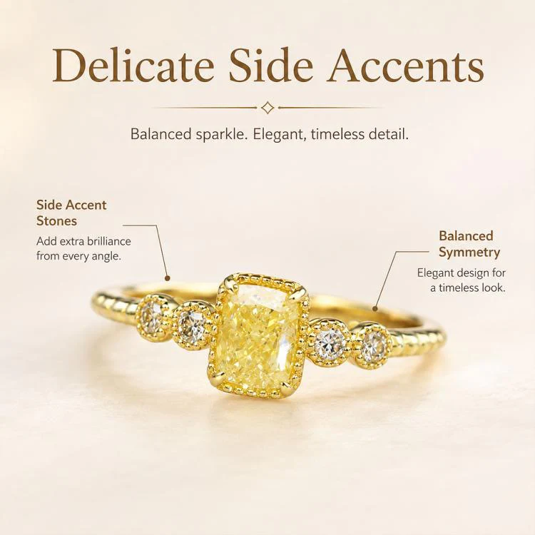Women Geometric Square Inlaid Cubic Zirconia Ring, Size:No.7 - Image 5